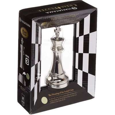 Hanayama Метален логически пъзел Hanayama - Cast Chess King (473686)