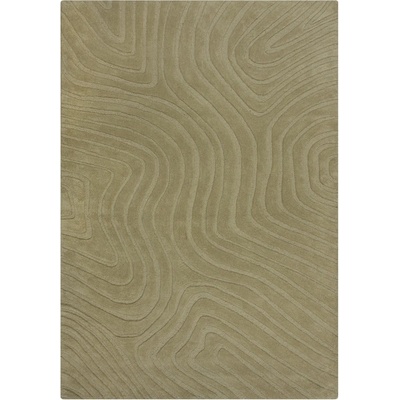 Flair Rugs Ръчно изработен вълнен килим в цвят каки 200x290 cm Mesmerise Sage - Flair Rugs (503119377386)
