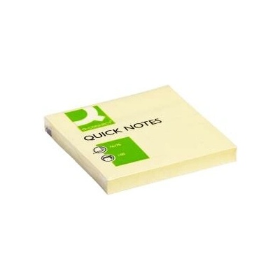 Q-CONNECT Bloček Q-CONNECT žltý 76x76mm (QC010502)