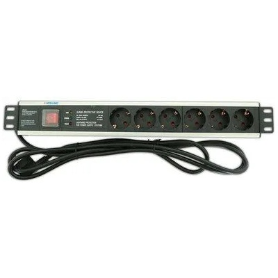 Intellinet 6 Plug 3 m Switch (713962)