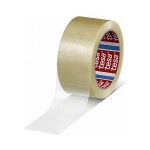 TESA Pack Standard 48mm/66m Solvent Transparent Packaging Tape