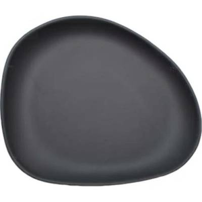 Hluboký talíř Cookplay Yayoi 19 × 16 × 4 cm, matný černý