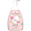 ATTITUDE Baby Leaves Pěnivé mýdlo a šampon 2v1 bez vůně 295 ml