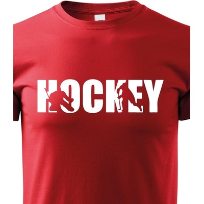dětské tričko Hockey 2 červená