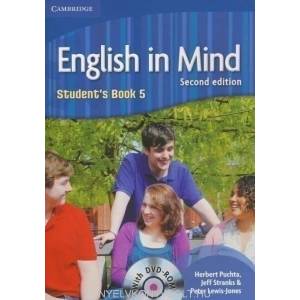 English in Mind Level 5 Student's Book with DVD-ROM | Herbert Puchta, Jeff Stranks, Peter Lewis-Jones (2012)