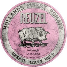 Reuzel Pink Grease Heavy Hold pomáda na vlasy 340 g