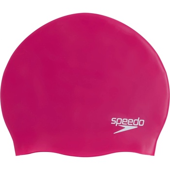 Speedo Шапка за плуване Speedo Plain Moulded Silicone Cap Swim cap - Electric Pink - размер One Size (581-0049-0711)