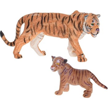 Mikro Зооландия тигрици с малки 7-15см