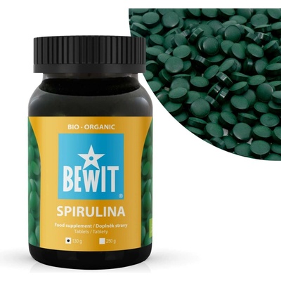 BEWIT Spirulina Tablety BIO 250 g