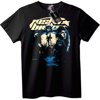 NOONEBRAND Тениска на KISS Band - M, White