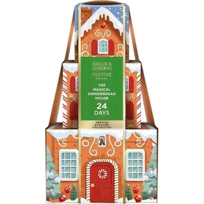 Baylis & Harding Adventný kalendár Festive Friends 24 ks