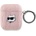 Karl Lagerfeld Кейс Karl Lagerfeld Monogram Choupette Head за AirPods 1 / 2, розов (3666339283711)