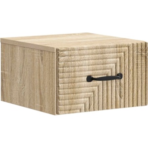 vidaXL Спален шкаф с монтаж на стена Дъб сонома 34, 5 x 33 x 20 см (898599)