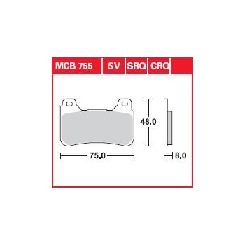 Image 1 of TRW MCB 755 CRQ (mcb 755crq)