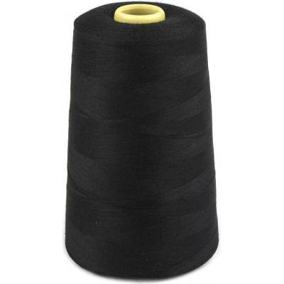 Polyesterové nitě pro overlocky i klasické šití návin 5000 yards PES 40/2 807 Black