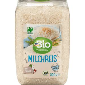 dmBio Био бял кръгъл ориз, 500 g (1454975)