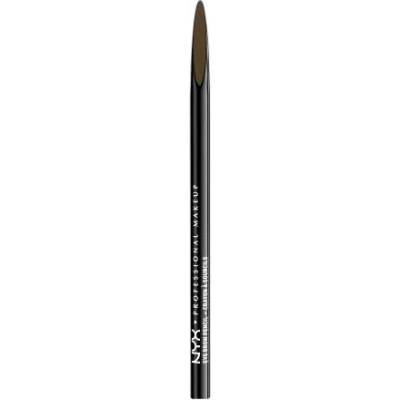 NYX Professional Makeup Precision Brow Pencil молив за вежди с четка 0.13 гр цвят кафява