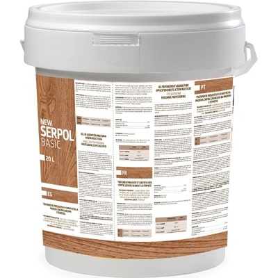 Испания Серпол гел за дървояди - за заразено дърво и за предпазване, готов за употреба, 20 л, за 100 кв. м (1878-901)