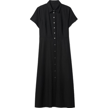 Image 1 of GAP Ss shirtdress maxi xxs