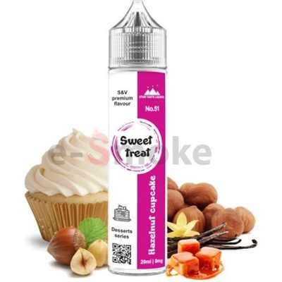 Star Taste Liquids Sweet Treat Hazelnut Cupcake Shake & Vape 20 ml