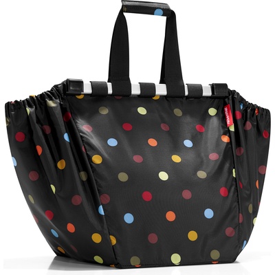 Reisenthel Чанта тип торба Easyshoppingbag с цветни точки черна (UJ7009)