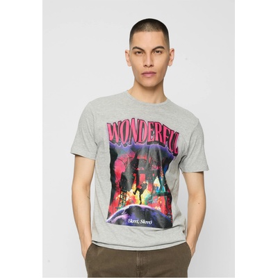 Mister Tee Wonderful Tee heather grey XXLUB-MT2509-00431 - Тъмносив, размер M