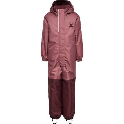 Kids' Goal Tex Waterproof Ski Suit - Rose/Brown
