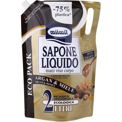 Malizia Milmil tekuté mydlo argan & honey 2 l