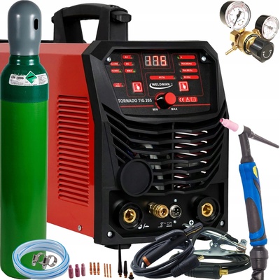 Weldman TORNADO TIG 200 AC/DC s LCD displejom