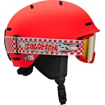 Salomon Детска ски каска Salomon Kid's Player Combo Cat. 2 VLT 35% Ski helmet - Cherry Tomato - размер M 53-56 cm (418-1380-0112)
