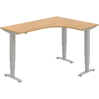 OFFICE PRO s.r.o. HOBIS trigon elektr.staviteľný stôl stand.ovlad. - MST 3 60 L, dub