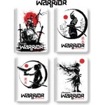 Black and White Тетрадка със спирала Warrior A4 60 листа