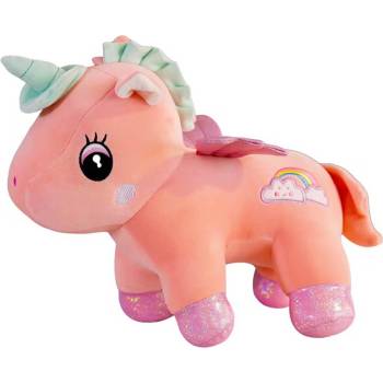 Image 1 of Armtoys ПЛЮШЕН ЕДНОРОГ С БРОДИРАНА ДЪГА 25 СМ 4 ЦВЯТА