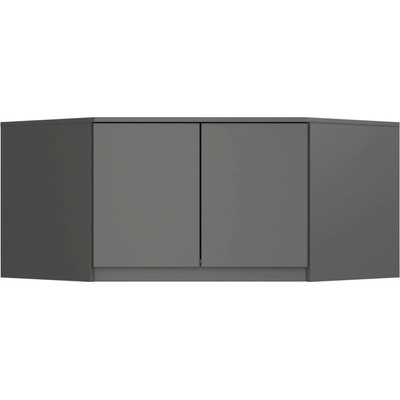 Ak furniture CLP 100 cm grafitově šedý – Zboží Dáma