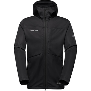 Mammut Мъжко софтшел яке Mammut Ultimate VIII Softshell Hooded Jacket Softshell jacket - Black - размер XXL (003-3449-0115)