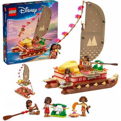 LEGO® Disney Princess 43270 Vaiana a dobrodružstvo na kanoe