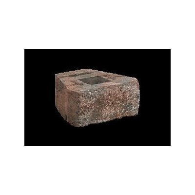 GEOSTONE miniFLAT RUSTIK štípaný Červeno-černá
