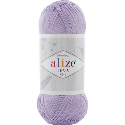 Alize Příze Diva FINE - 158 levandulová