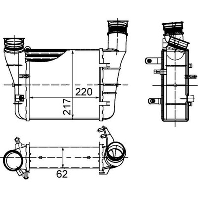 Chladič turba MAHLE CI 426 000S (CI426000S)