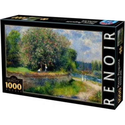D-Toys - Puzzle Auguste Renoir - Chestnut Tree in Bloom - 1 000 piese