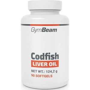 GymBeam Codfish Liver Oil, 90 Capsules - fitnesdobavki - 17,58 лв