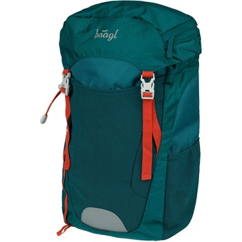 Baagl Tracker Verde tmavo zelená červená