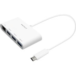 Macally 3.1 USB-C to USB-A Hub & Ethernet - USB хъб с 3 USB изхода и Ethernet порт за устройства с USB-C (UCHUB3GB)