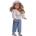 Asi dolls Asi - Кукла Сабрина, с дънков панталон и бяла блуза 0516540