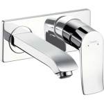 Hansgrohe Metris New - Смесител за умивалник LowFlow 3, 5 л/мин, за вграждане, хром 31251000 (31251000)