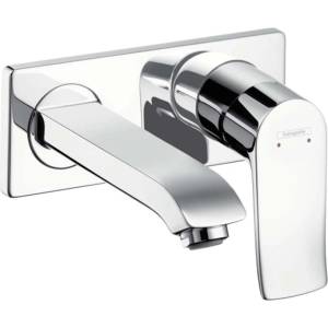 Hansgrohe Metris New - Смесител за умивалник LowFlow 3, 5 л/мин, за вграждане, хром 31251000 (31251000)