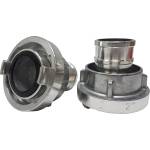 DEGET Байонетен съединител 2" 2 бр полиран 05335 (v60161)