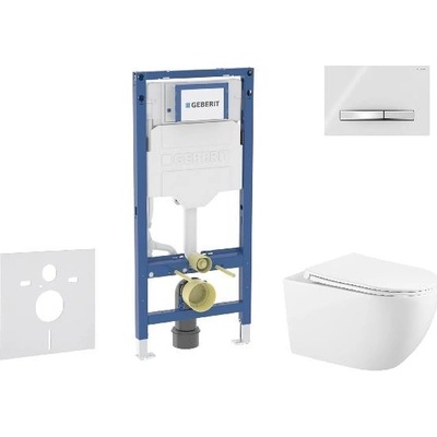 Geberit Duofix s tlačítkem Sigma50 SANI11CA3141B – Zboží Dáma