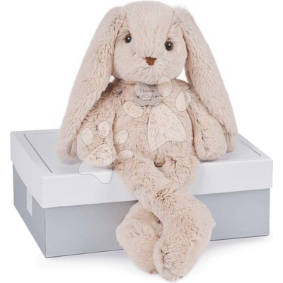 zajačik Beige Bunny Copain Calin Histoire d’ Ours béžový v darčekovom balení od 0 mes 40 cm