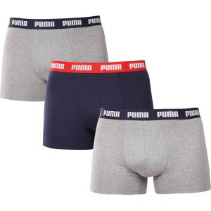 PUMA Пакет от три - мъжки боксерки Puma многоцветни Puma | Sin Siv Mnogotsveten | МЪЖЕ | XL